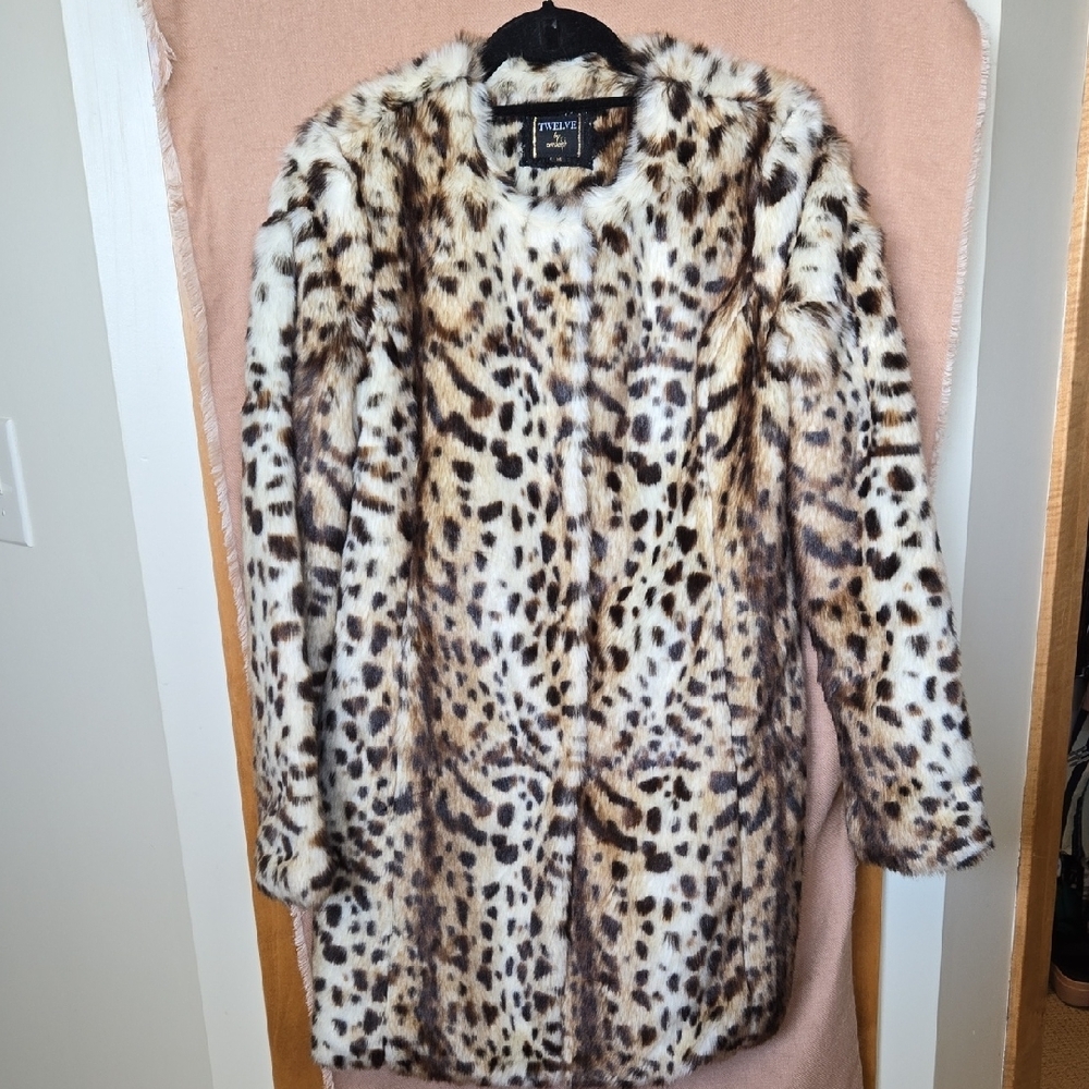 Twelve by Twelve Brown and Black Teddy Jacket